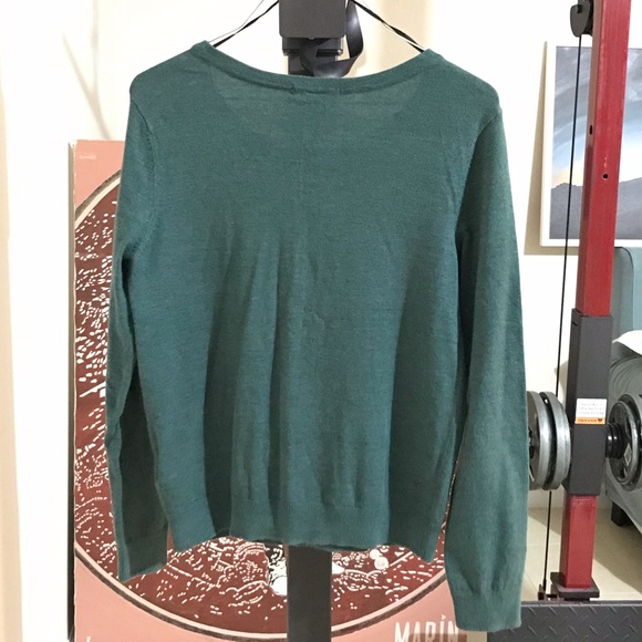 Dark green H&M cardigan - Picture 3 of 7